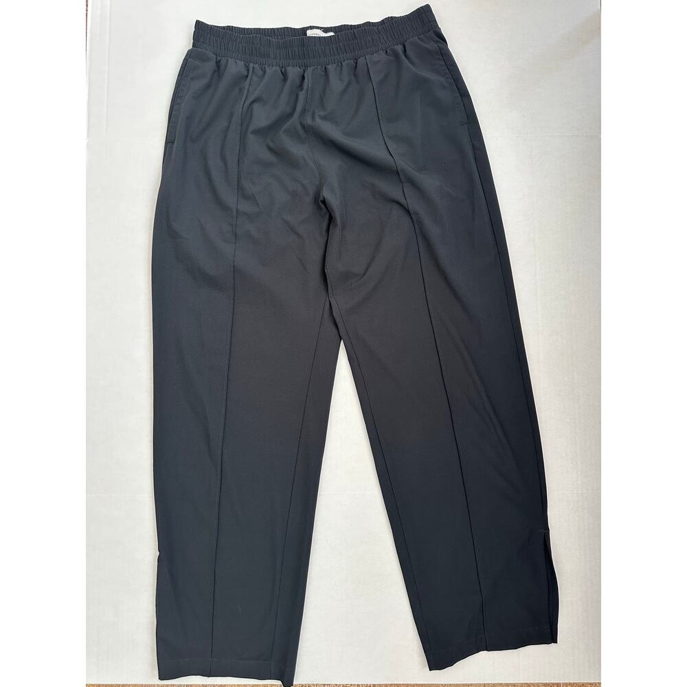 Abercrombie & Fitch Black Pintuck Pull-On Trousers - Size L